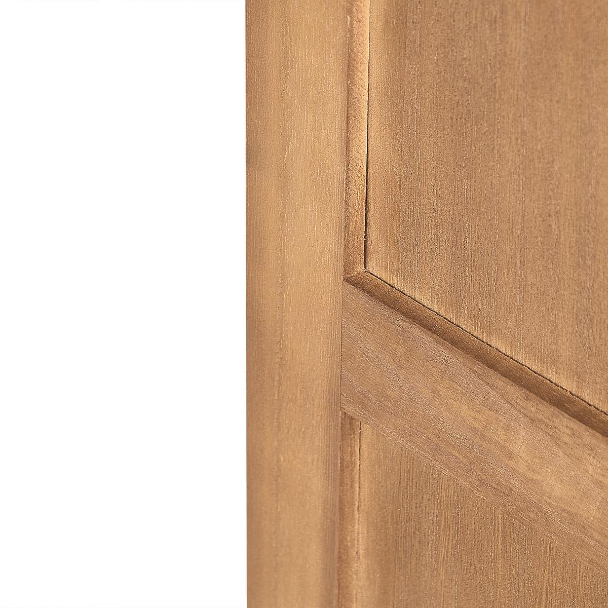 RAUMTEILER 4-teilig Hellbraun 163/170 cm Certosa - Braun, Holz (163/170/2cm) - Beliani