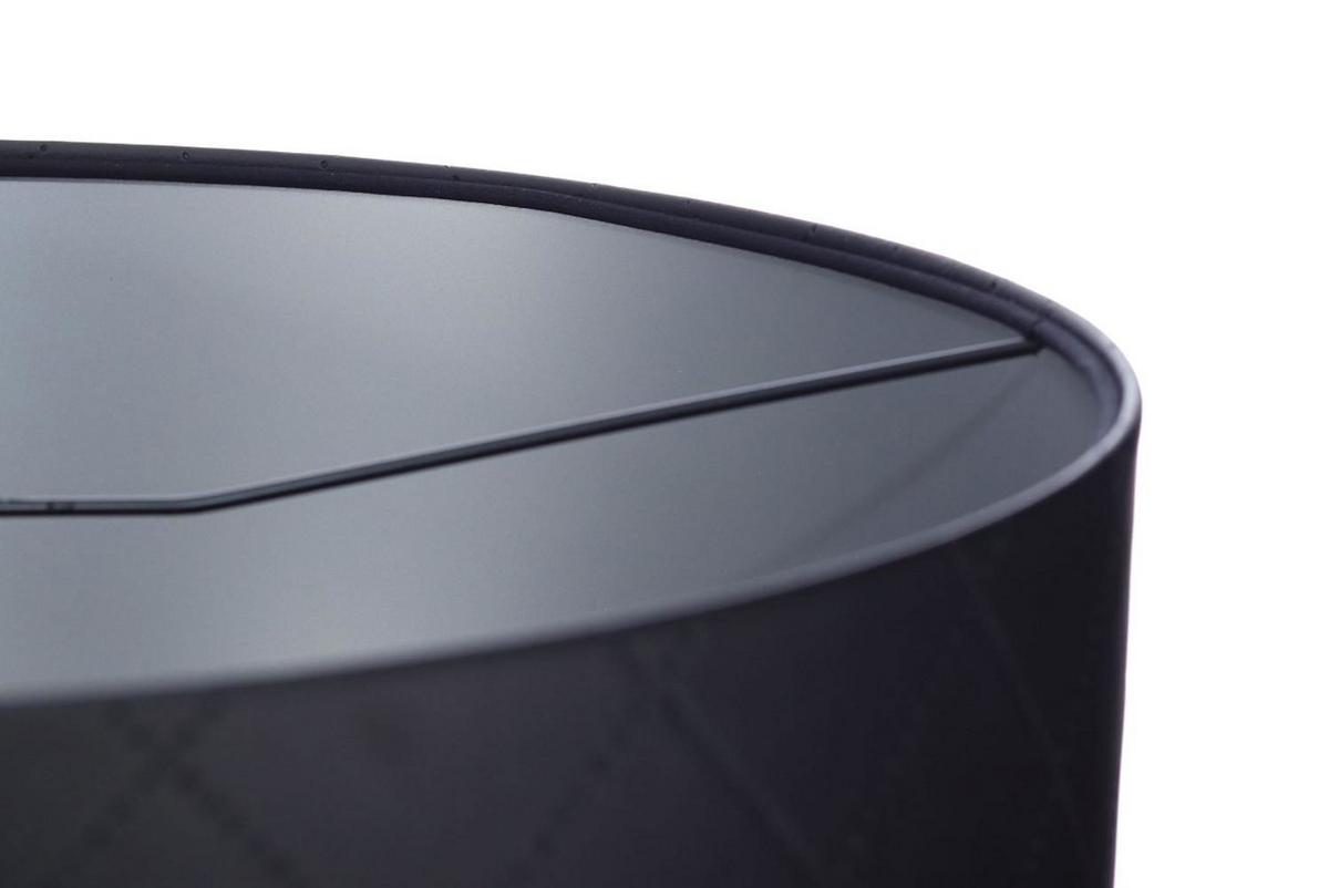 HÄNGELEUCHTE Schwarz 50/25 cm - Silberfarben/Schwarz, Kunststoff (50/0.8/25cm) - ONZENO