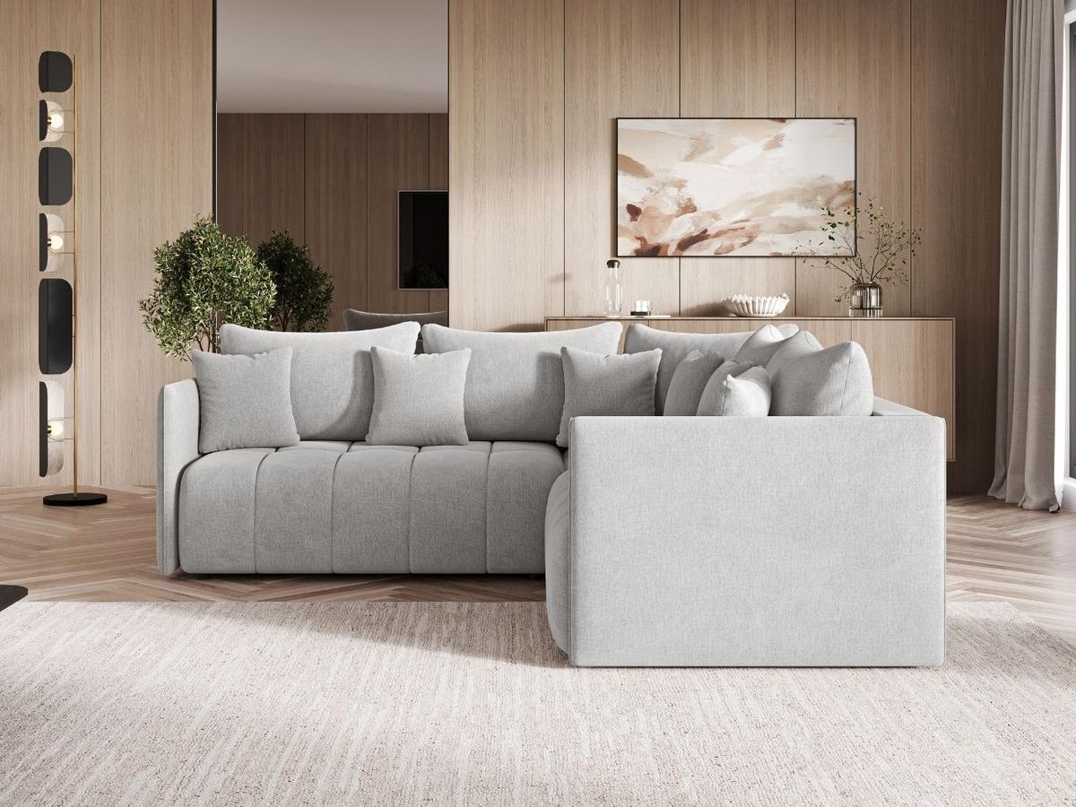 ECKSOFA Ardi Grau - Grau, Holz/Textil (240/240cm) - Graingold