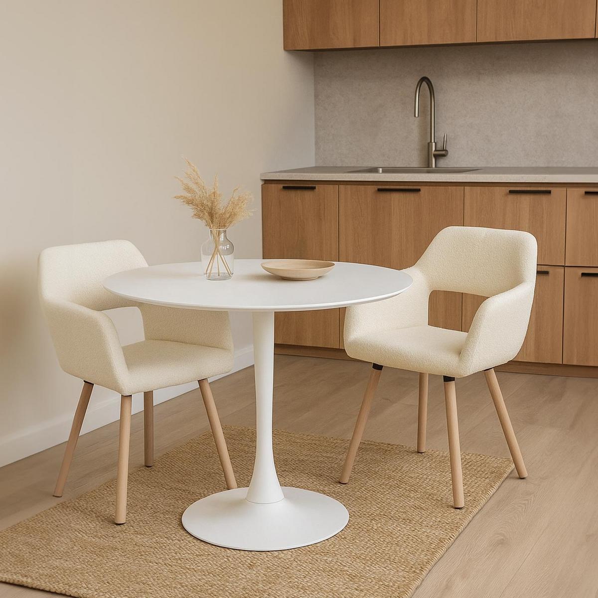 ESSZIMMERSTUHL Beige - Beige, Textil (56/80/53cm) - MCW
