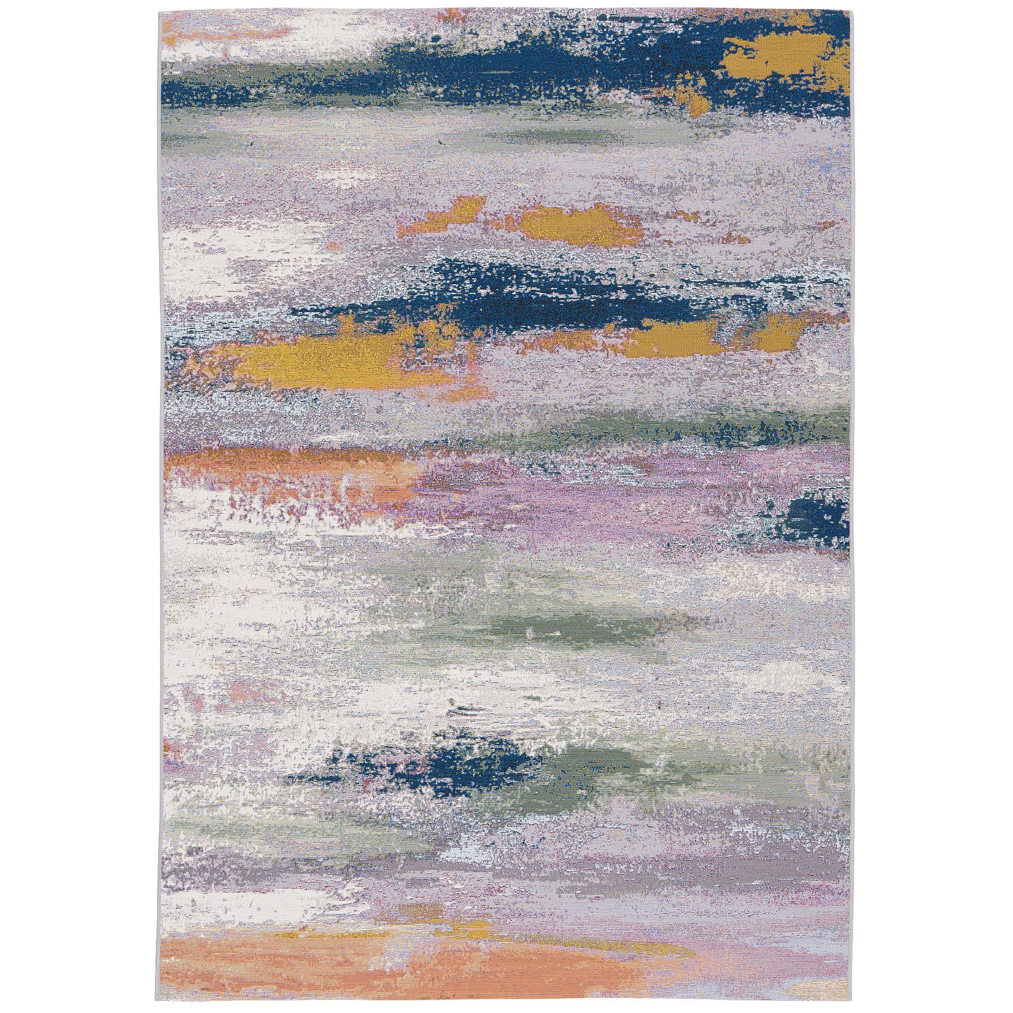 IN- UND OUTDOOR TEPPICH MALIBU - Petrol, Textil (160/235cm) - Pergamon