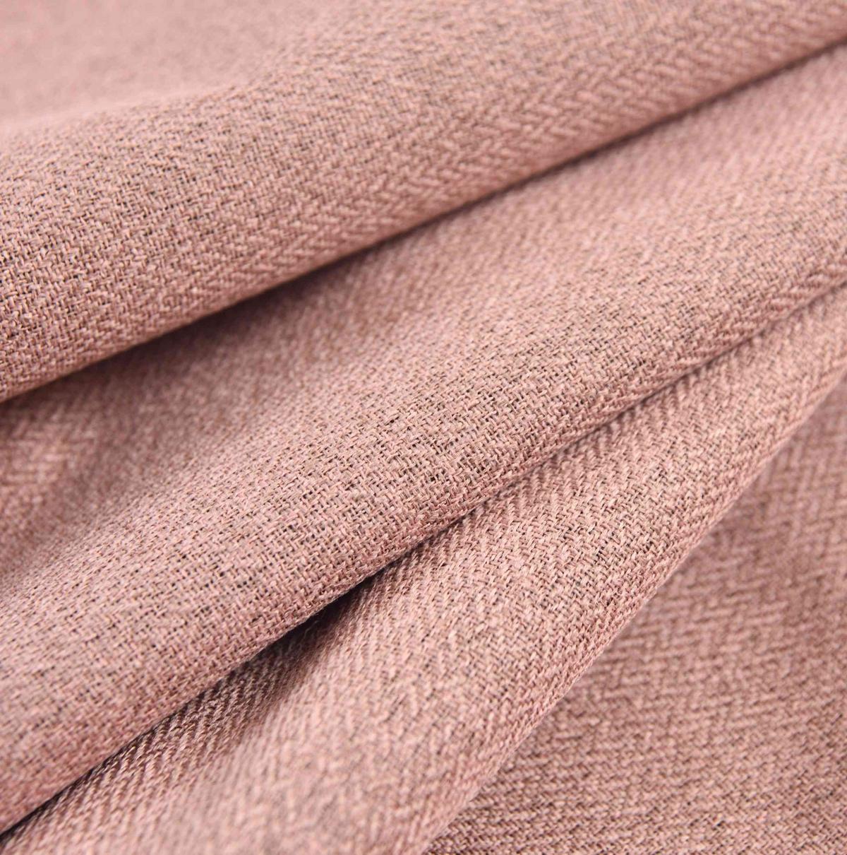 VORHANG MÜNCHEN DARK HxB 225x145 cm Altrosa - Altrosa, Textil (145/225/225cm) - Gardinenbox