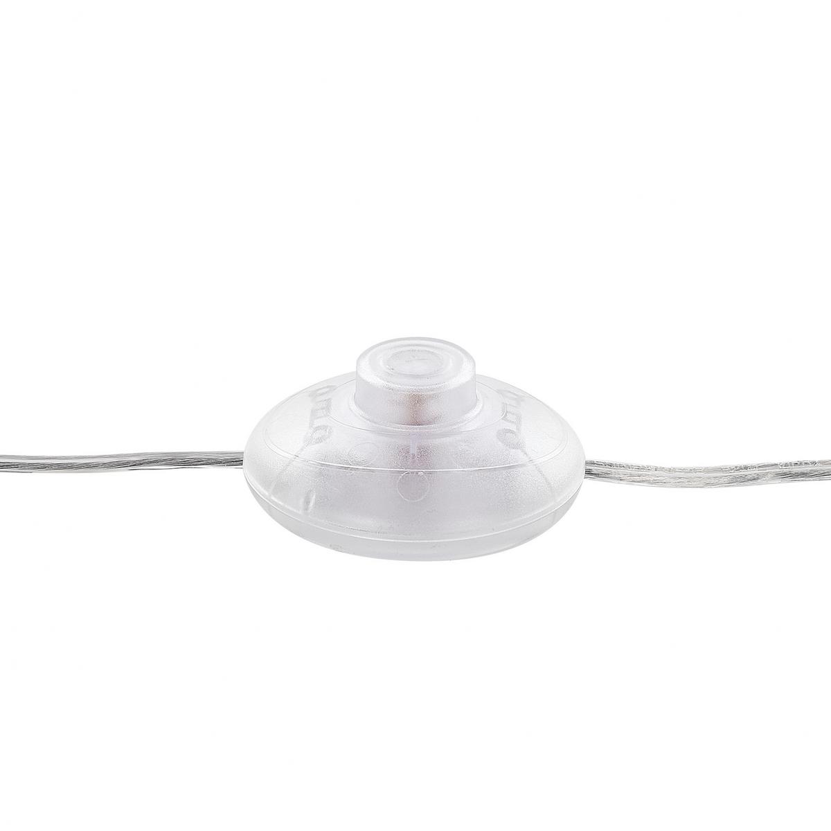 STEHLAMPE Vistula 55/55/148 cm - Weiß, Metall (55/55/148cm) - Beliani