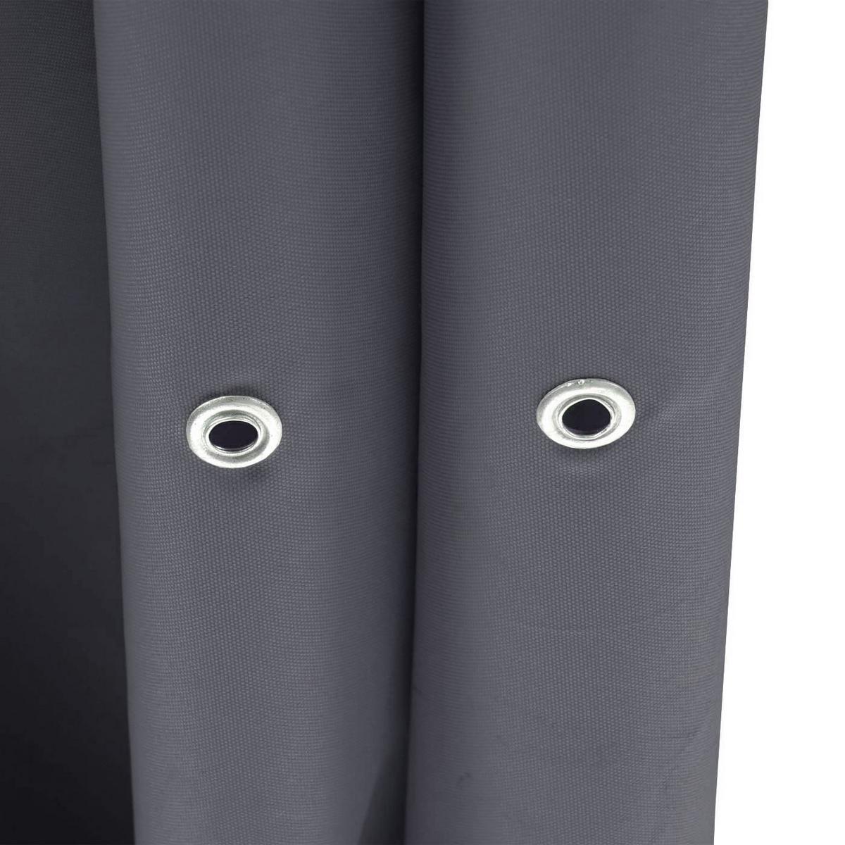 ERSATZBEZUG DACH PERGOLA Grau - Grau, Textil (320/1/250cm) - MCW