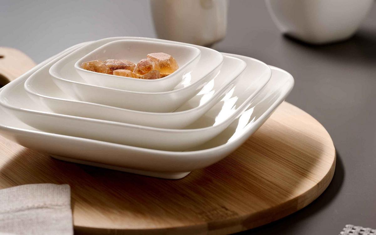 EINSTEIGER-SET Arena weiß 16-tlg. - Weiß, Keramik (2/2/2cm) - Ritzenhoff Breker
