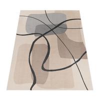 KURZFLORTEPPICH, abstrakt, aus Polypropylen, Creme, 200 x 290 cm - Beige, Textil (290/200cm) - KADIMA DESIGN