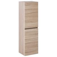 BAD-WANDSCHRANK 35 cm Hellbraun Urucu - Hellbraun/Braun, Holzwerkstoff (35/120/30cm) - Beliani
