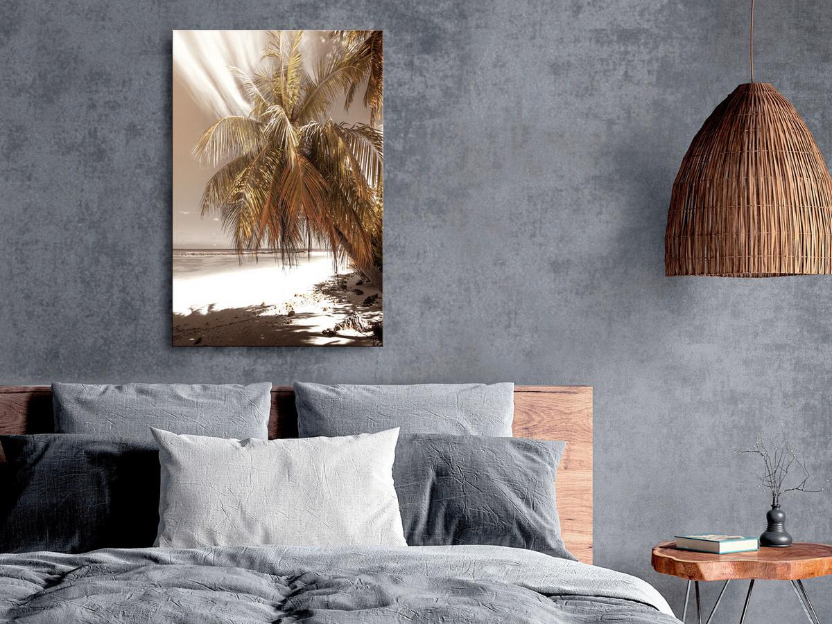 KUNSTDRUCK Beige 80/120 cm - Beige, Textil (80/120cm) - KUNSTLOFT
