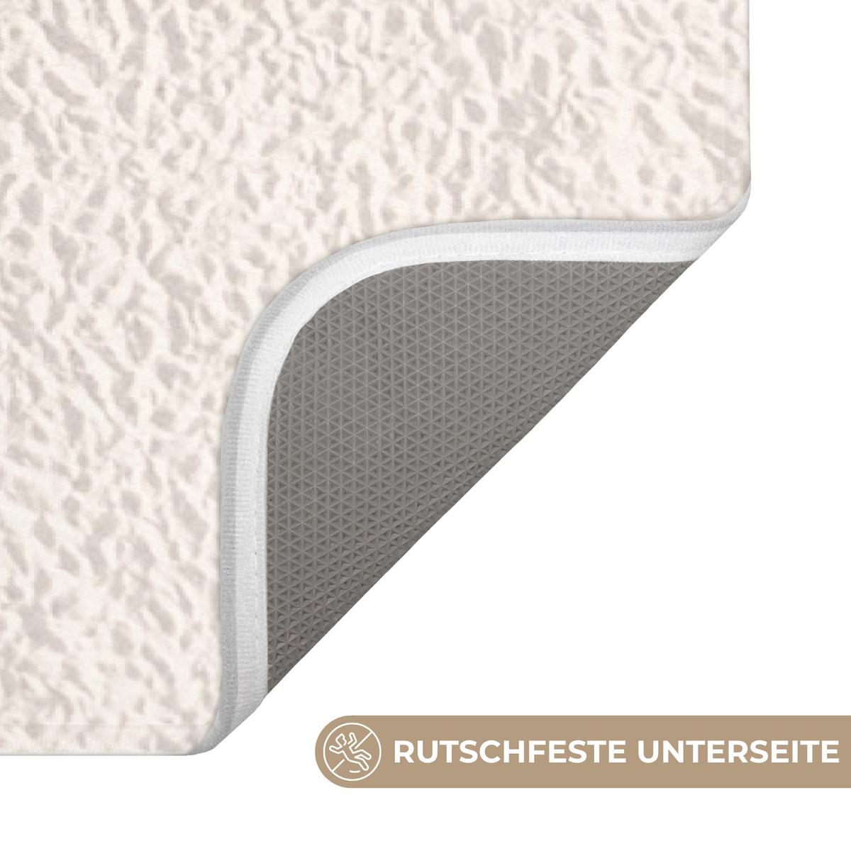 BADEMATTE Strand - Meer - Natur - Sommer 60x120 cm - Türkis, Textil (60/120cm) - OnlyWow