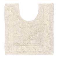WC-VORLEGER 50/55 cm, 100% Baumwolle, wendbar - Creme, Textil (50/55cm) - Homescapes