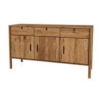 KOMMODE INA Wildeiche - Alteiche, Holz (142/79/46cm) - byoak