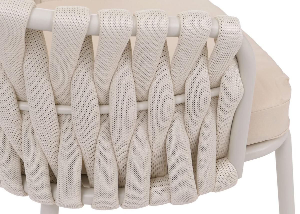 ESSZIMMERSTUHL Cremeweiß - Creme, Textil (56/71/57cm) - MCW