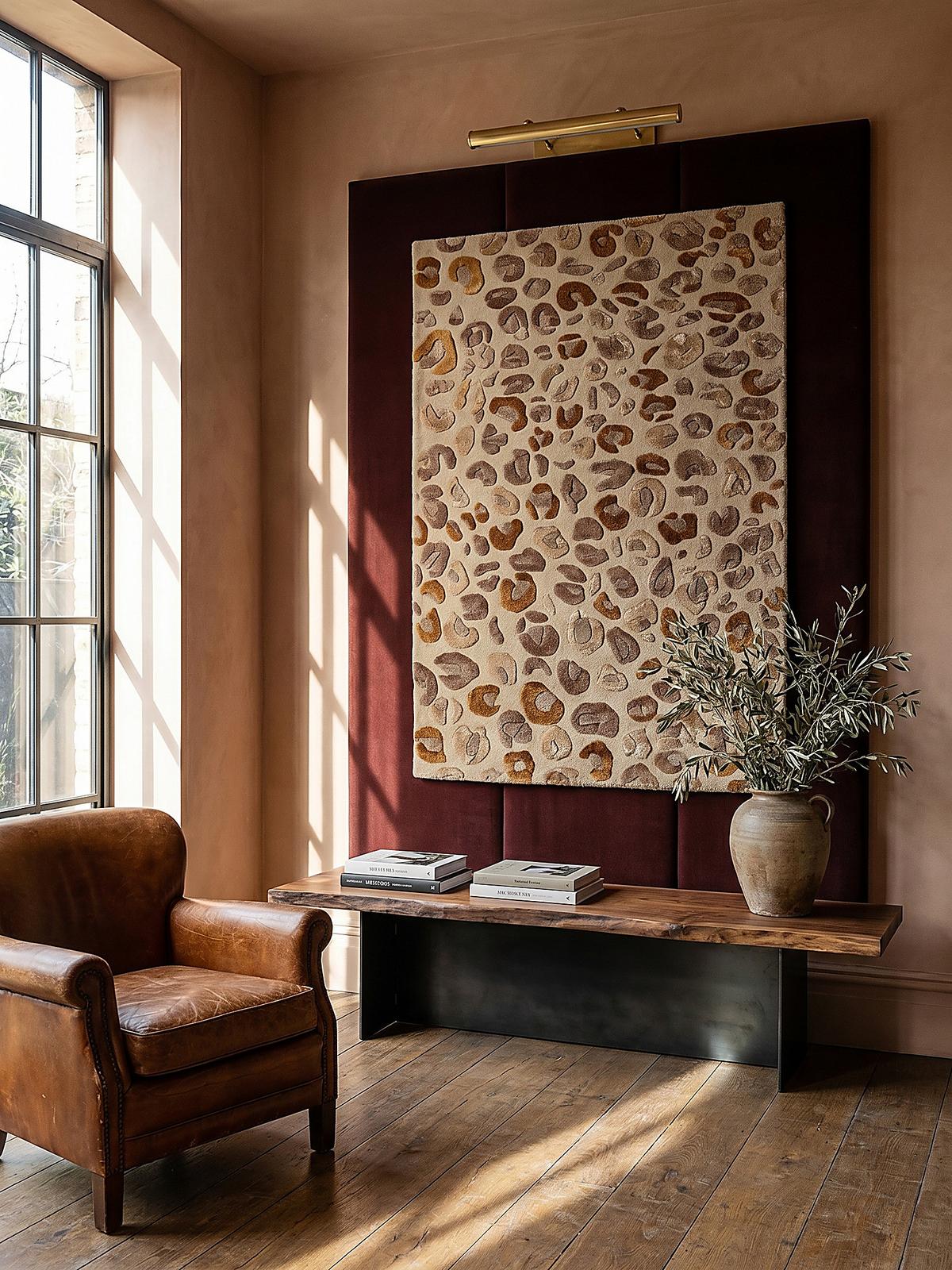 KURZFLORTEPPICH SABLE, mit Tier-Motiv, Natur, 200 x 300 cm - Beige, Textil (300/200cm) - KADIMA DESIGN
