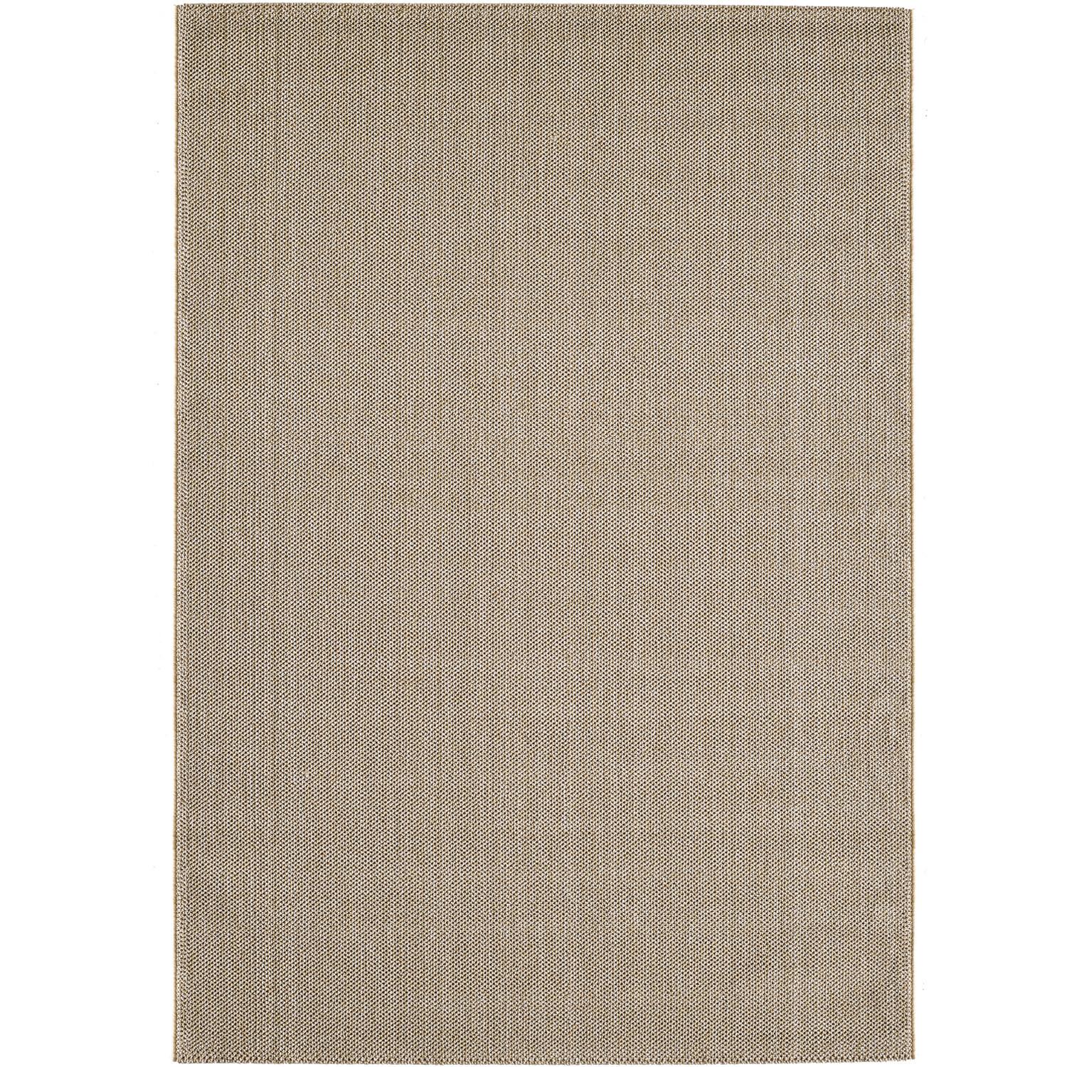 TEPPICH Flachgewebe CIMA in Beige, einfarbig, 80 x 150 cm - Beige, Textil (150/80cm) - KADIMA DESIGN