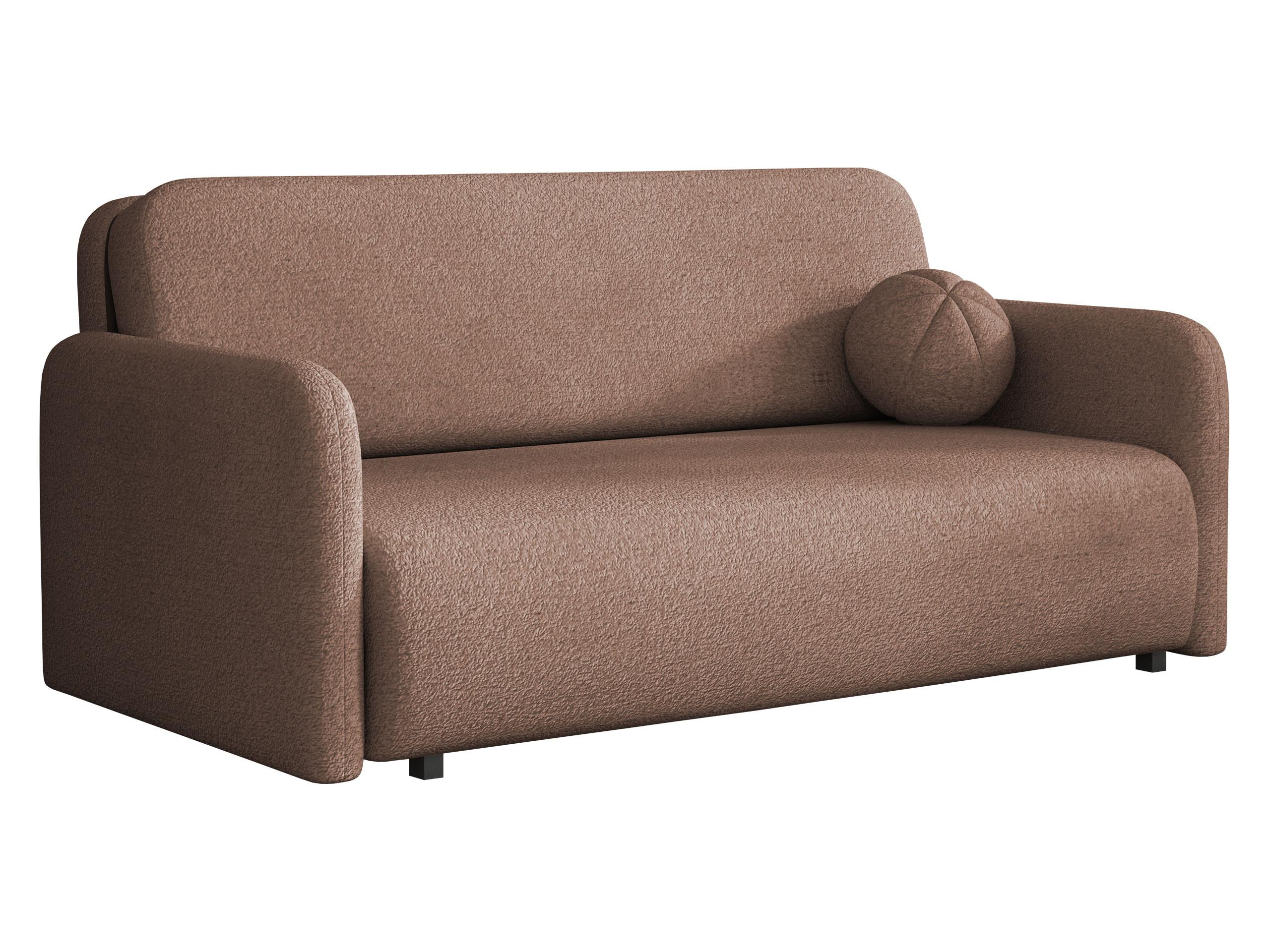 SCHLAFSOFA Viva Sun IV - Schwarz/Braun, Holz/Textil (170/85/103cm) - MIRJAN24