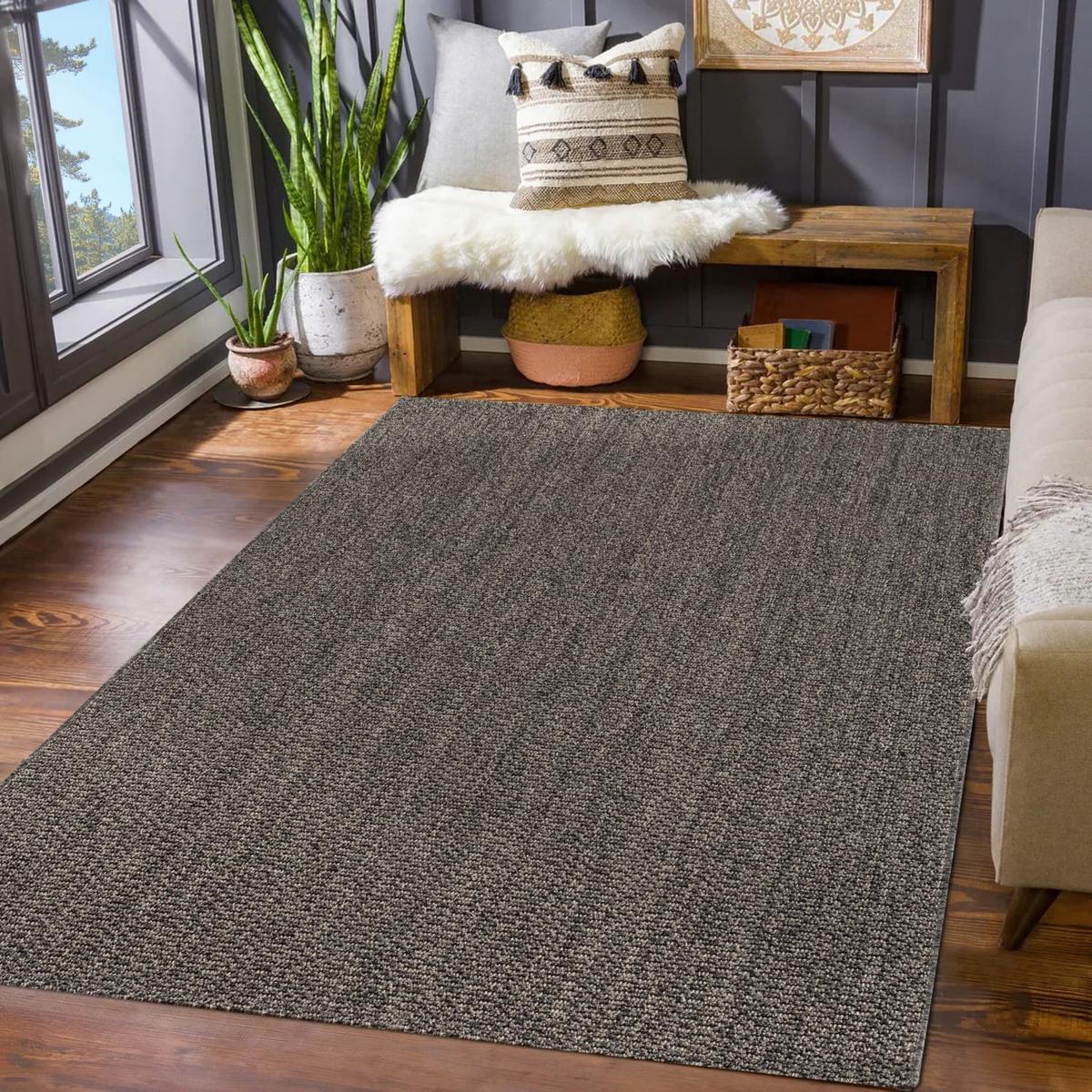 OUTDOORTEPPICH Boho Anthrazit 160 x 220 cm - Anthrazit, Kunststoff (160/220cm) - TT Home