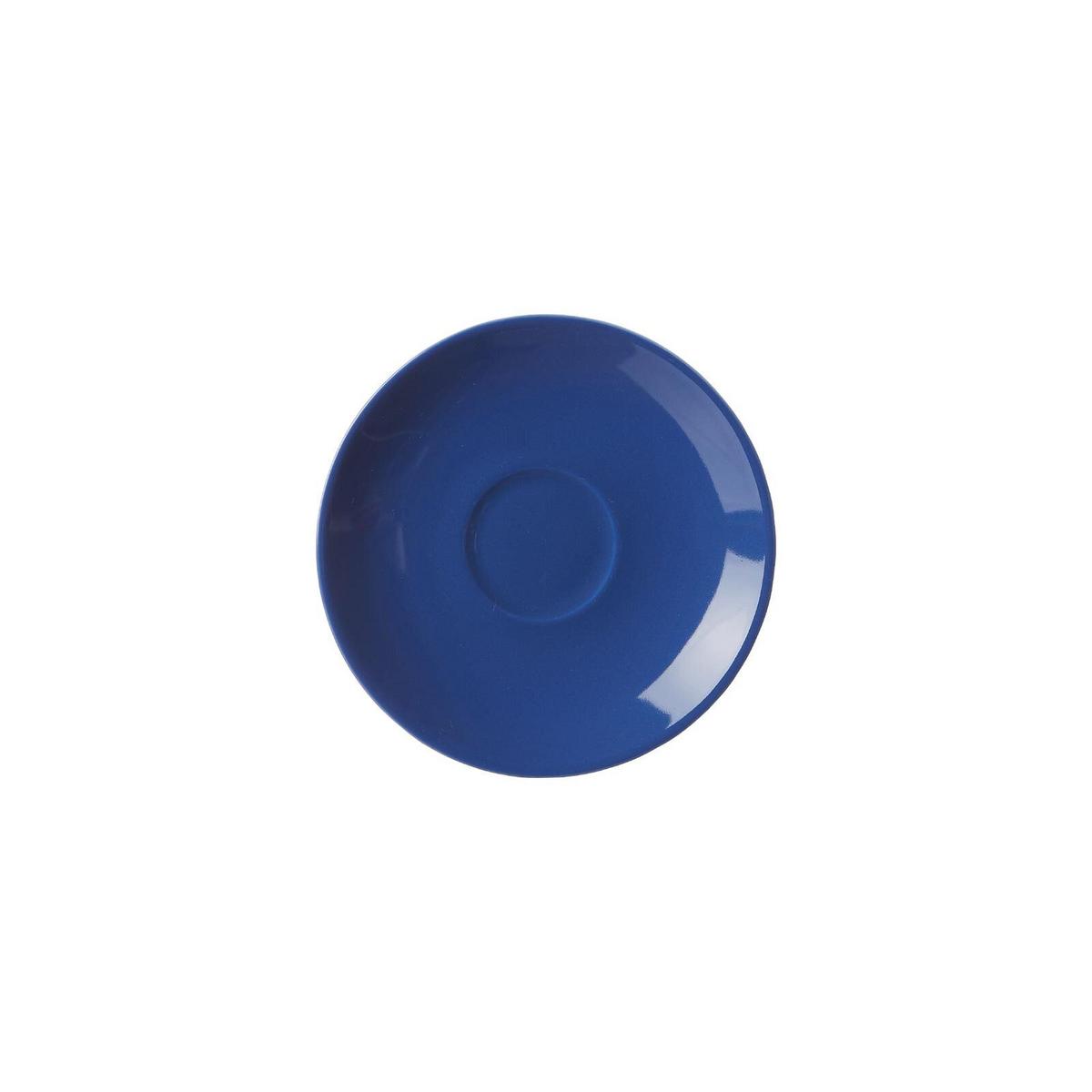 ESPRESSOTASSEN UND -UNTERTASSEN Doppio Indigo Blau 80 ml 6er Set - Blau, Keramik (12/7/12cm) - Ritzenhoff Breker