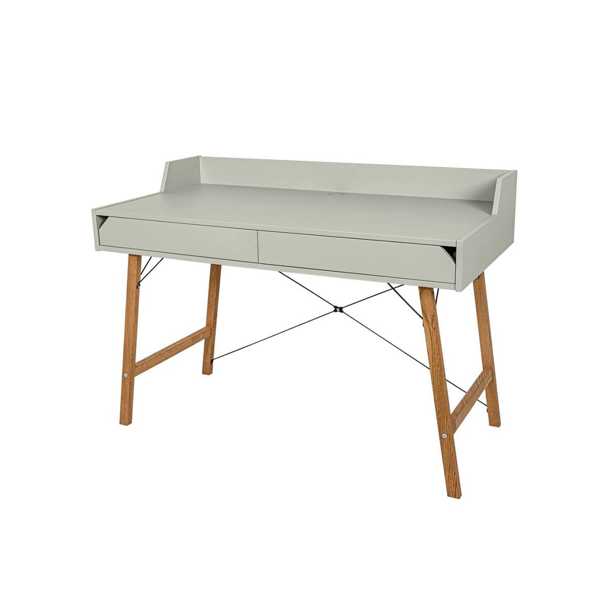 SCHREIBTISCH Lotta Grün - Grün, Holzwerkstoff (120/60/86cm) - Petits-meubles