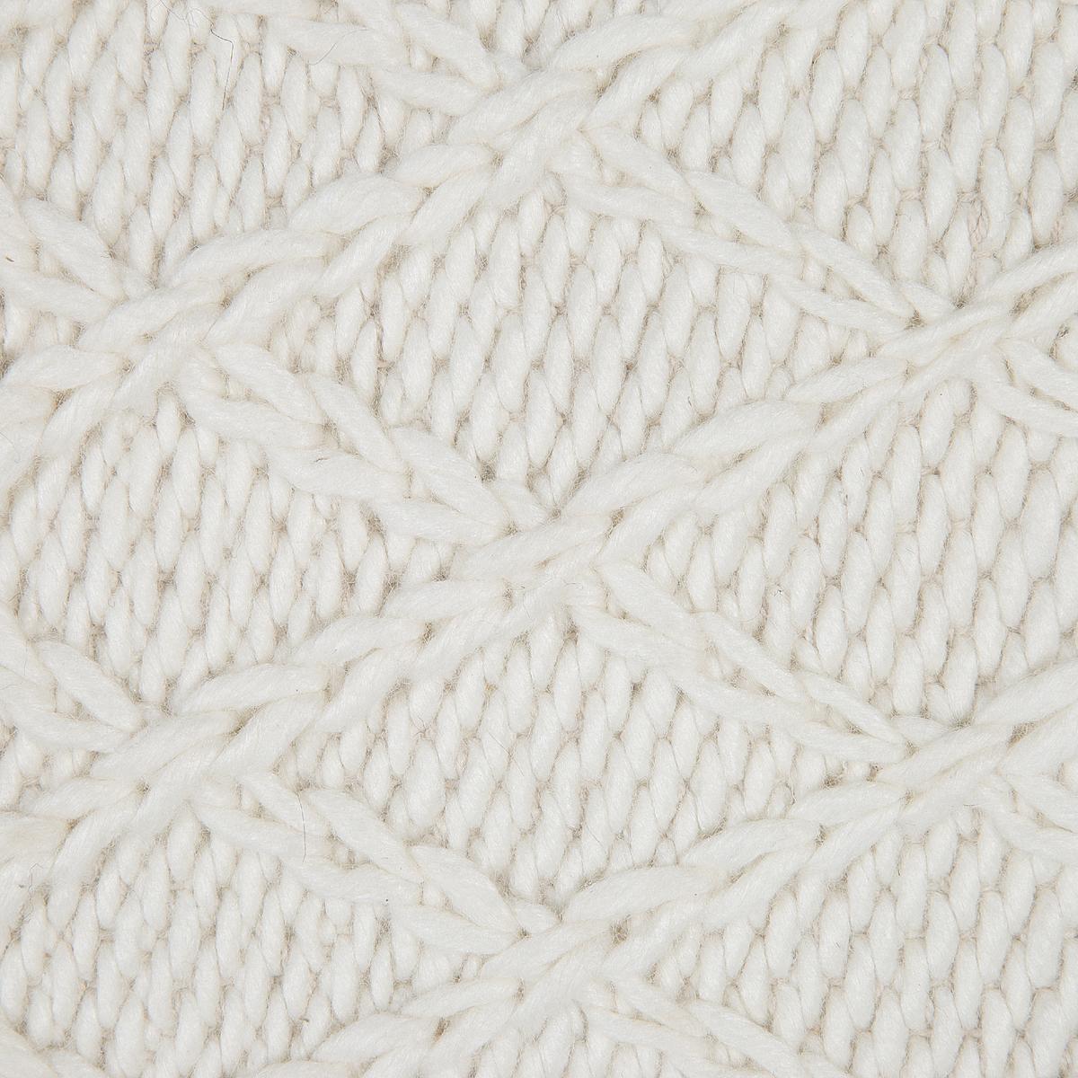 KURZFLOR-TEPPICH Erzin 200/140 cm - Weiß, Textil (140/200cm) - Beliani