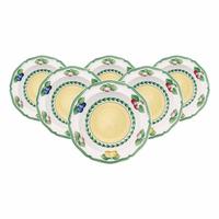 SALATSCHALEN French Garden Fleurence bunt ø 20,5 cm 6er Set - Multicolor, Keramik (20.5cm) - Villeroy & Boch