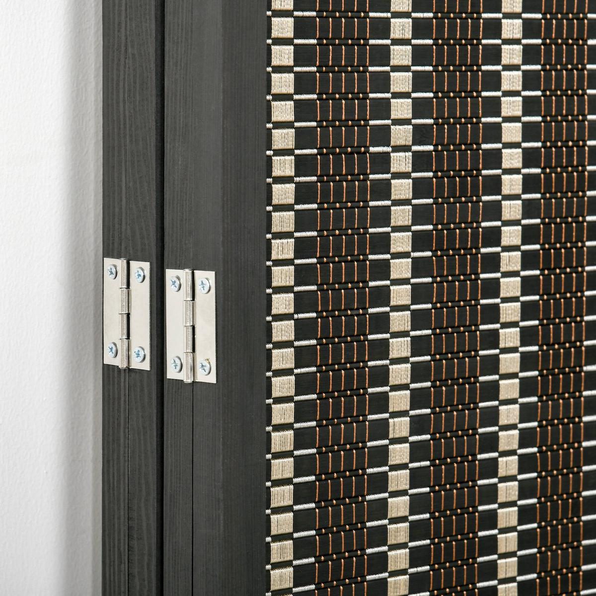 PARAVENT 4-teilig 180 x 180 cm, Braun - Braun, Holzwerkstoff (1.9/180/1.9cm) - HOMCOM