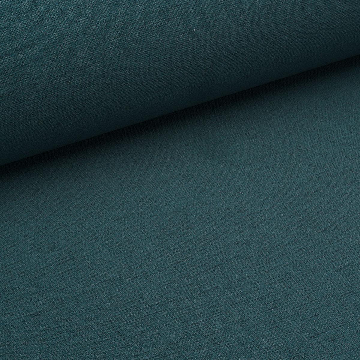 HOCKER Lorine Mikrofaser Blau - Blau, Textil (118/40/73cm) - S-Style Möbel