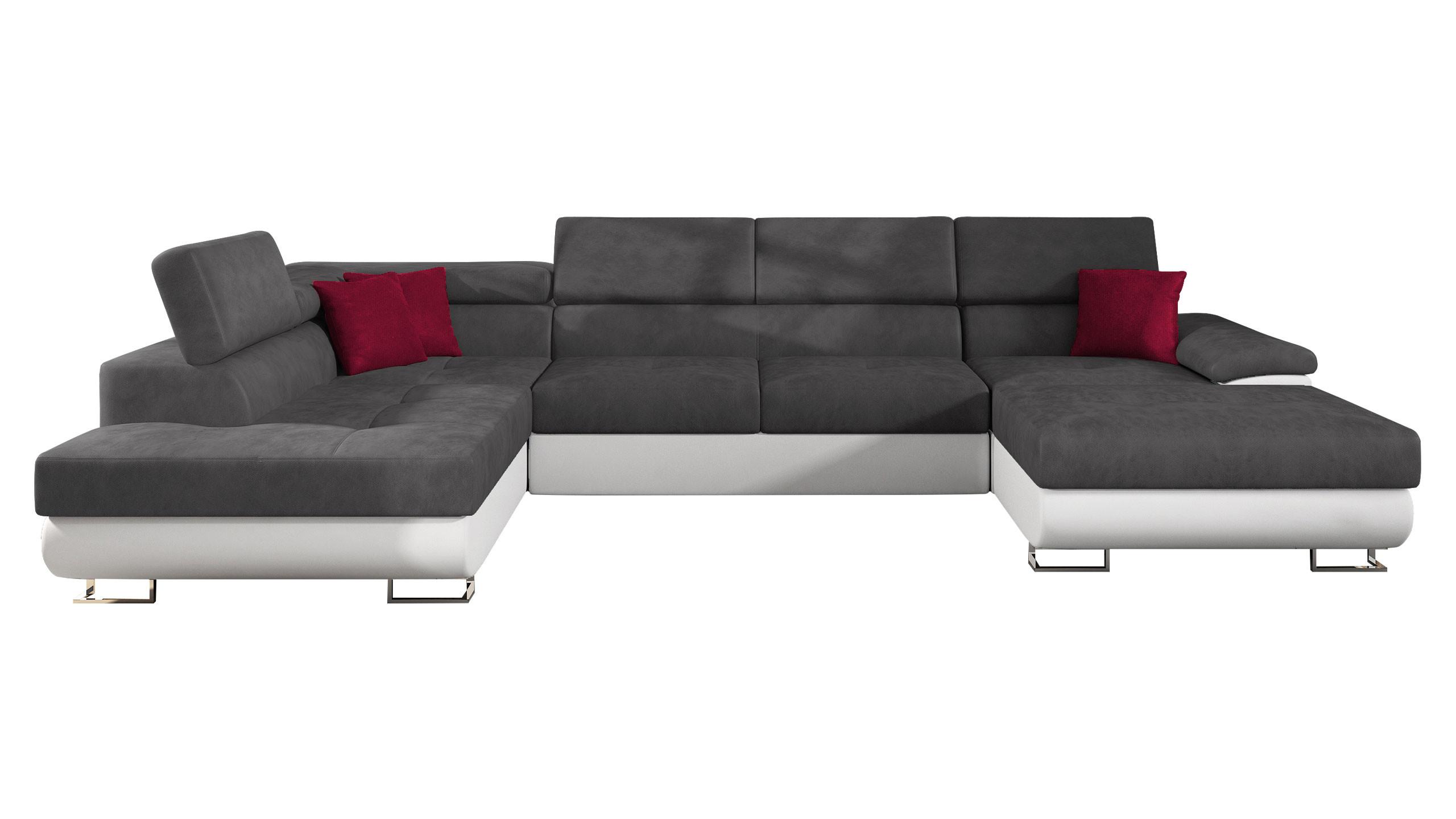 WOHNLANDSCHAFT Cotere Bis, Seite: Links - Multicolor, Holz (345/91/202cm) - MIRJAN24
