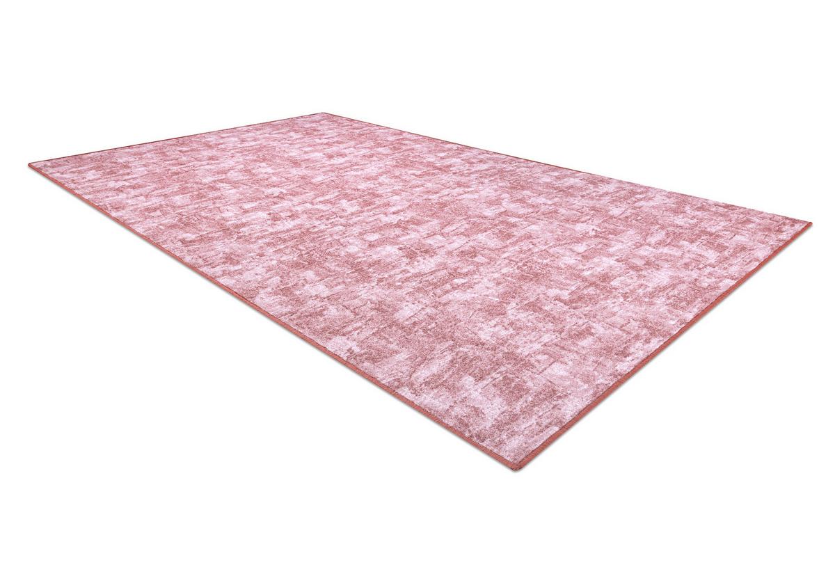 LÄUFERBODEN SOLID 100/250 cm - Pink, Textil (100/250cm) - rugsX