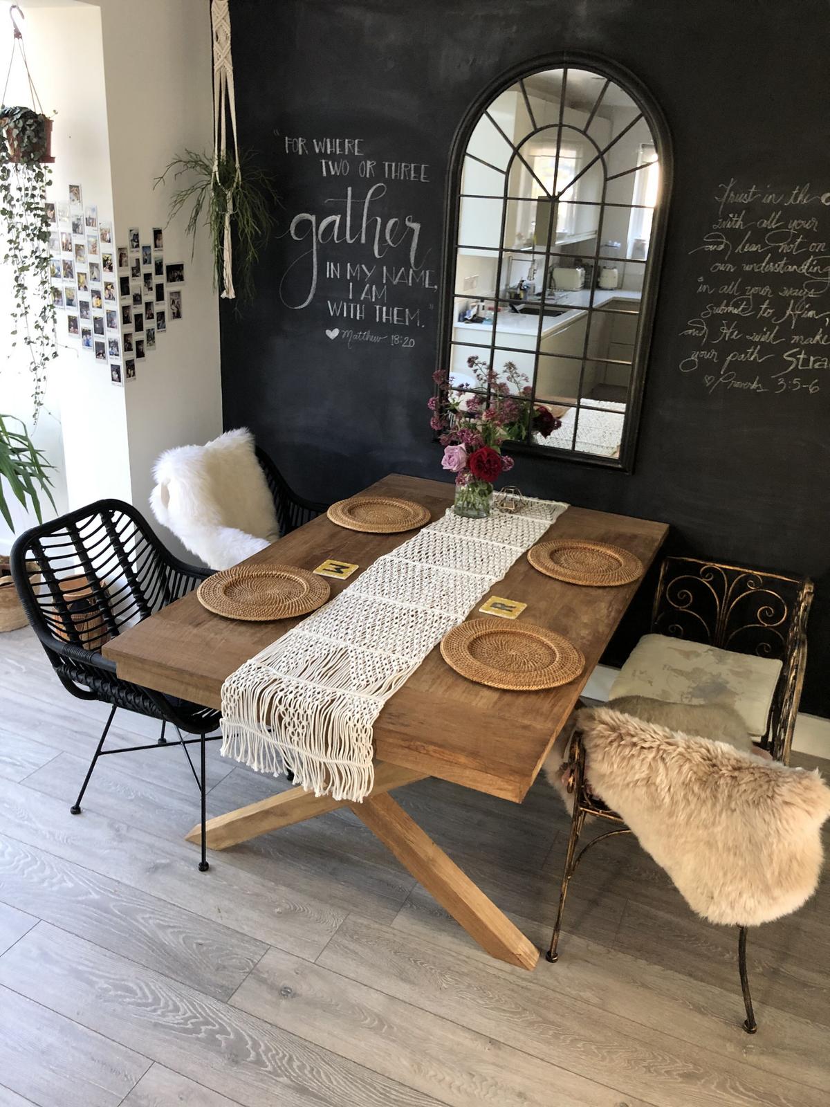RATTANSTUHL Rattan Schwarz Canora - Schwarz, Naturmaterialien/Metall (64/89/51cm) - Beliani