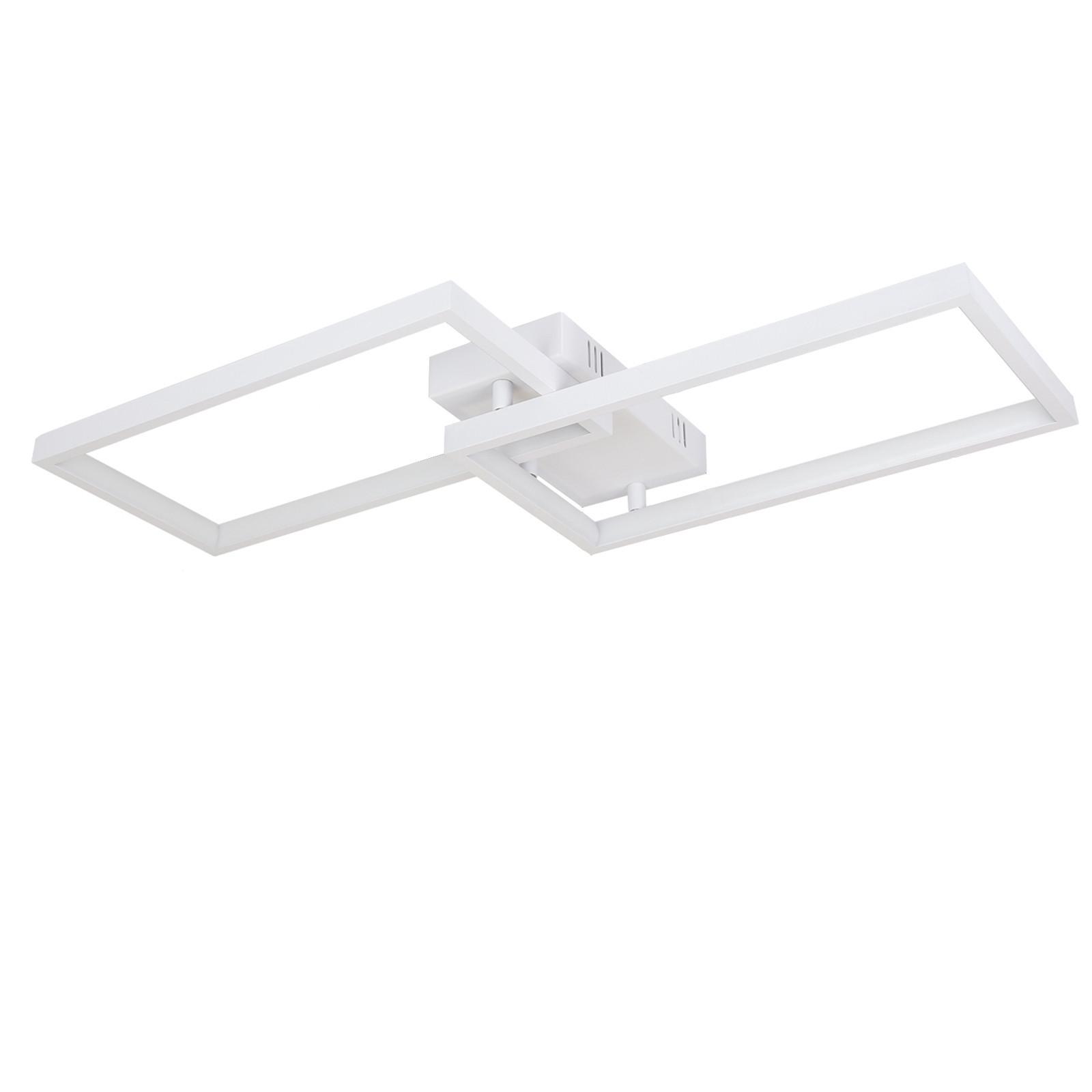 LED-DECKENLEUCHTE 60/29/7 cm - Weiß, Metall (60/29/7cm) - Nettlife