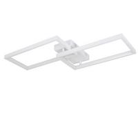 LED-DECKENLEUCHTE 60/29/7 cm - Weiß, Metall (60/29/7cm) - Nettlife