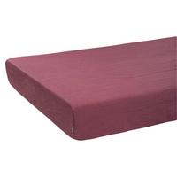 SPANNBETTTUCH reines Leinen rose-de provence 90/200 cm - Altrosa, Naturmaterialien (90/200cm) - beties Heimtextil