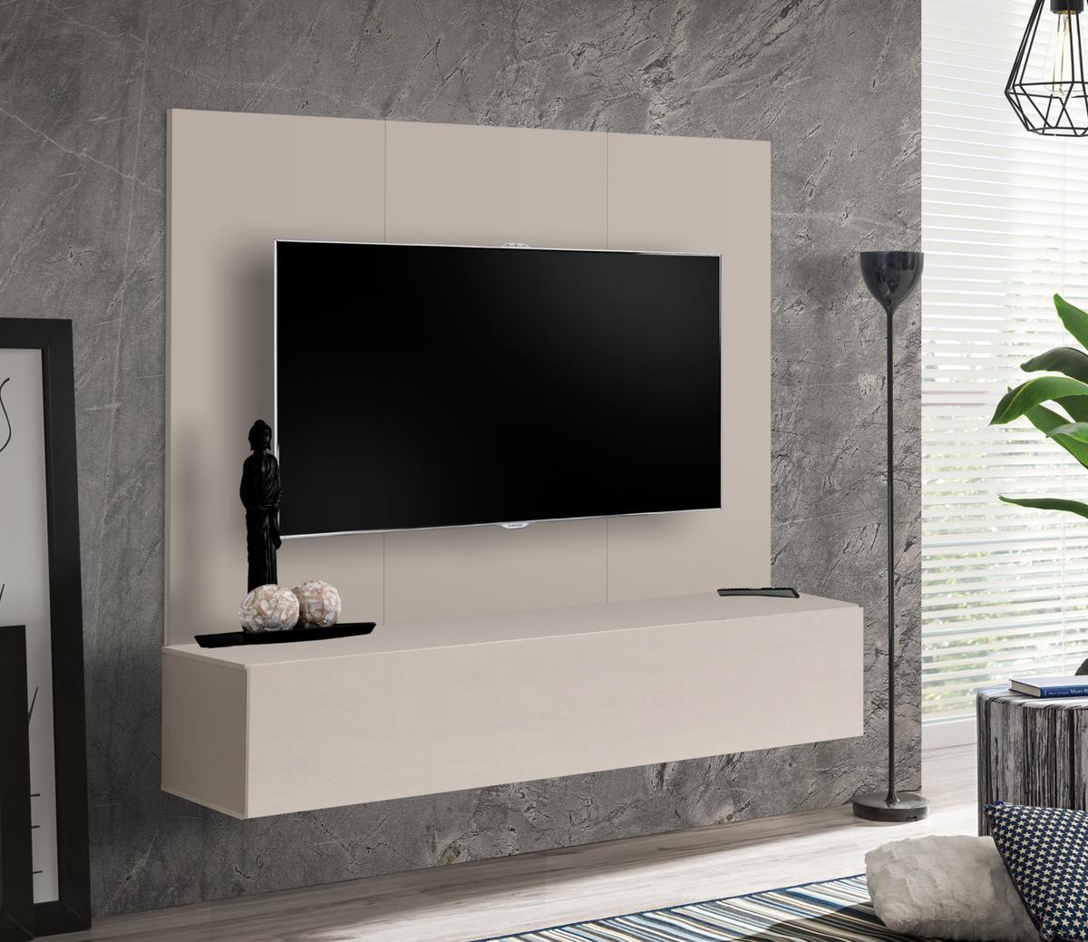 WANDPANEEL Kaschmir 160 x 118 cm, TV Rückwandverkleidung in modernem Design - Kaschmir, Holzwerkstoff (160/118/1.6cm) - Inn.Furn