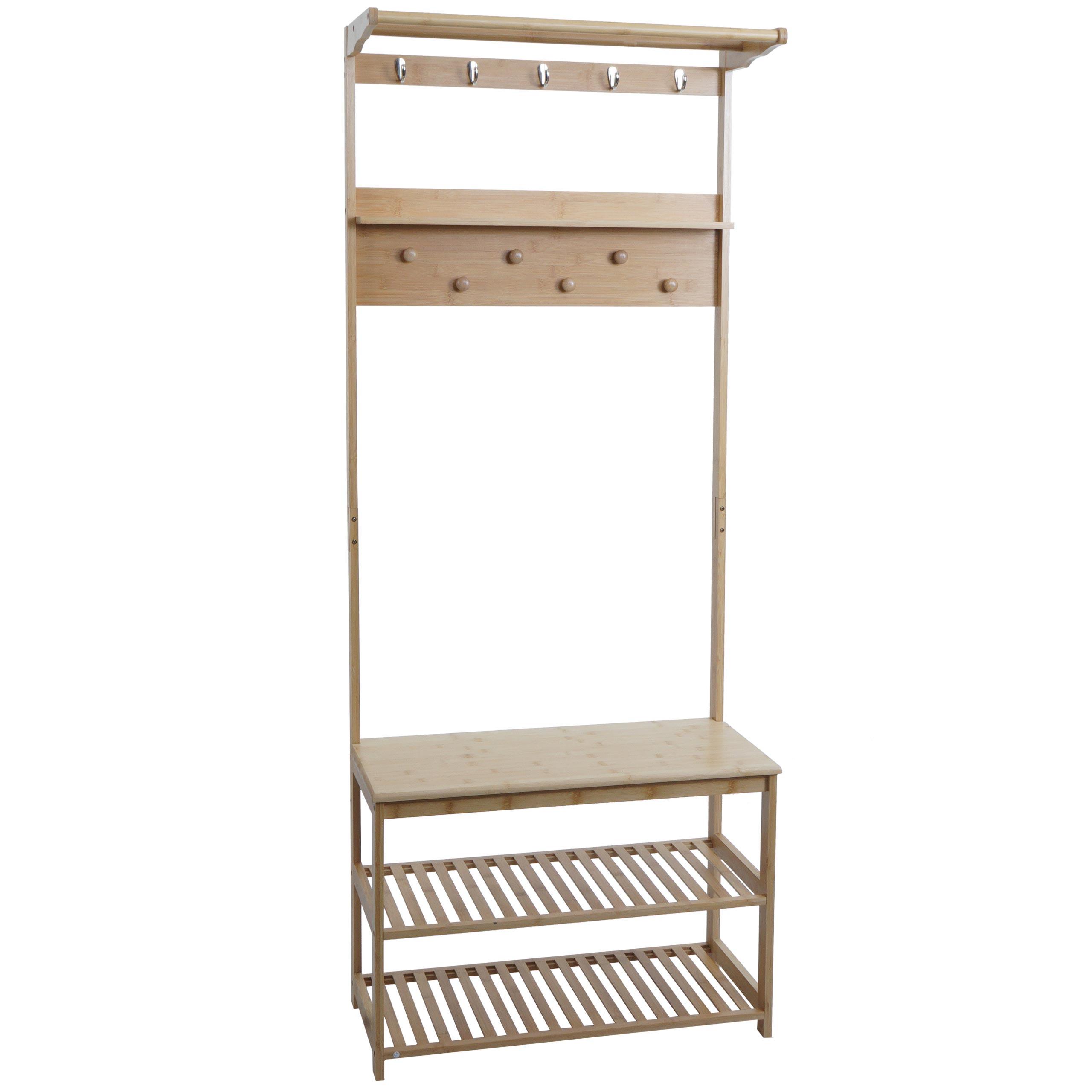 STANDGARDEROBE Braun - Braun, Holz (70/170/31cm) - MCW