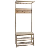 STANDGARDEROBE Braun - Braun, Holz (70/170/31cm) - MCW