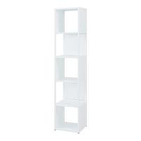 STANDREGAL Finspång - Weiß, Metall (38/185/38cm) - [en.casa]