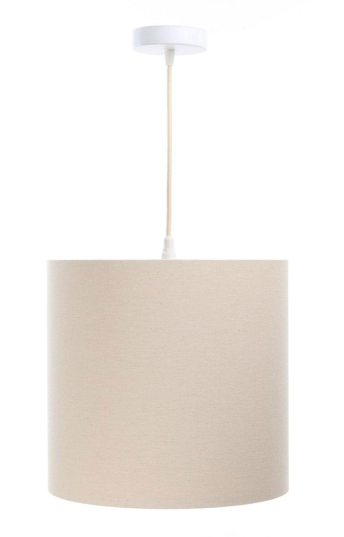 HÄNGELEUCHTE Beige 50/60 cm - Beige, Kunststoff (50/1.1/60cm) - ONZENO