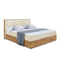 BOXBETT mit Matratze H4 und Lattenrost - LOLLI6 - 180x200 - Beige - Creme, Holzwerkstoff/Kunststoff (180/200cm) - ALTDECOR