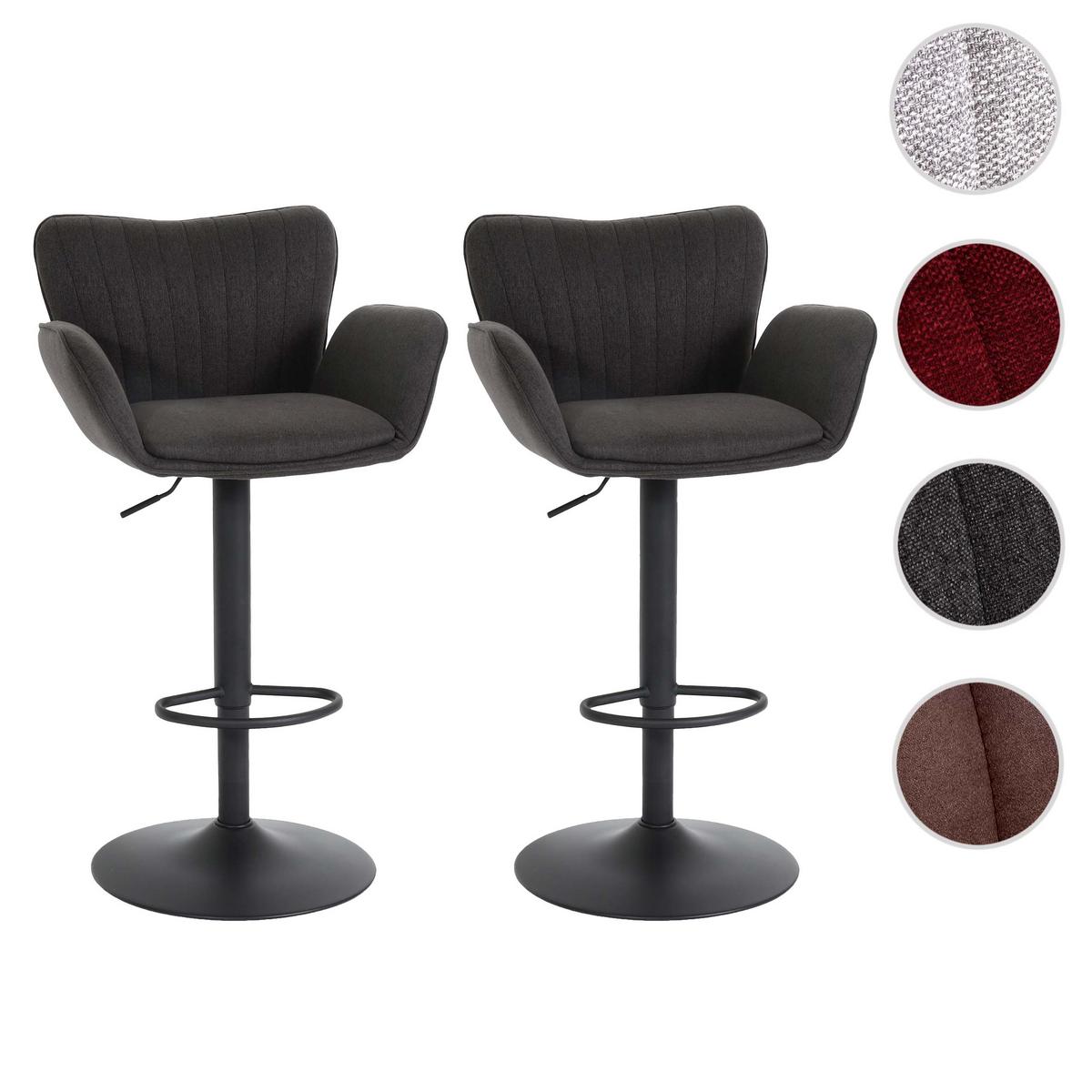 BARHOCKER Grau - Grau, Textil (50/110/45cm) - MCW