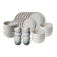 KOMBI-SET Trio Grau 30-tlg. - Grau, Keramik (2/2/2cm) - Ritzenhoff Breker