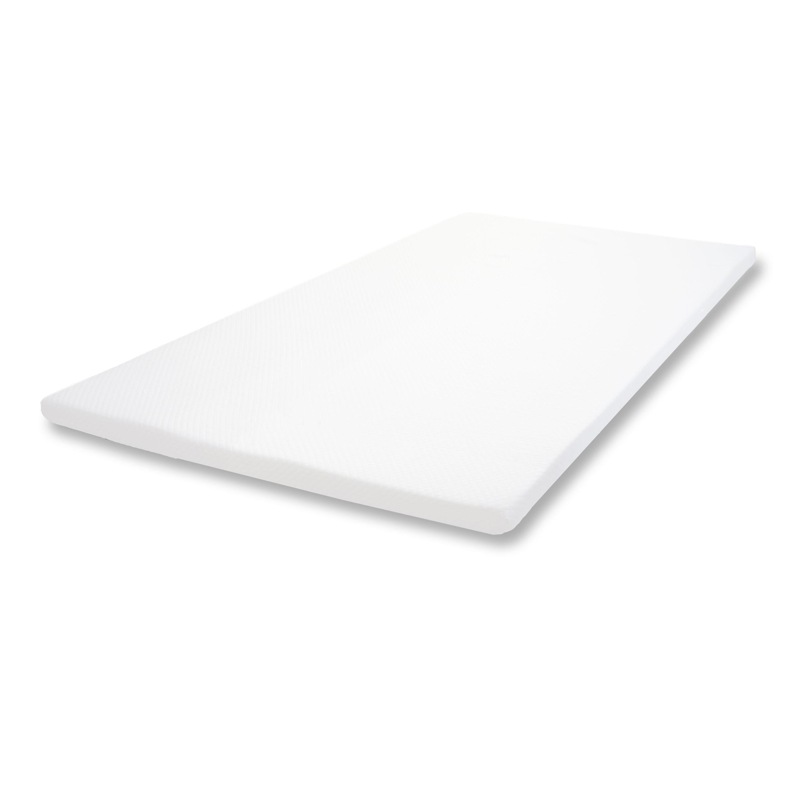 KALTSCHAUM-MATRATZENTOPPER 6CM Weiß - Weiß, Textil (200/140/6cm) - MCW