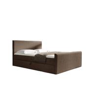BOXBETT Adrien In Fresh - Braun, Holzwerkstoff/Textil (180/200cm) - Fun Möbel