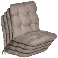 NIEDERLEHNER Flair NL 100x50x8cm Taupe (4tlg) - Taupe, Textil (50/100cm) - Beautissu 