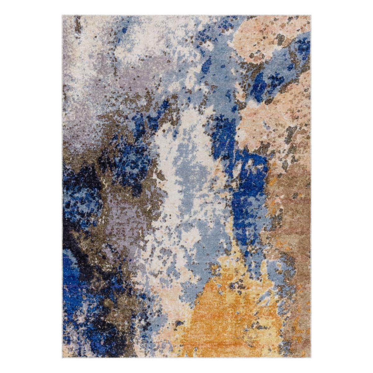 TEPPICH Miro 80/150 cm - Blau, Textil (80/150cm) - rugsX