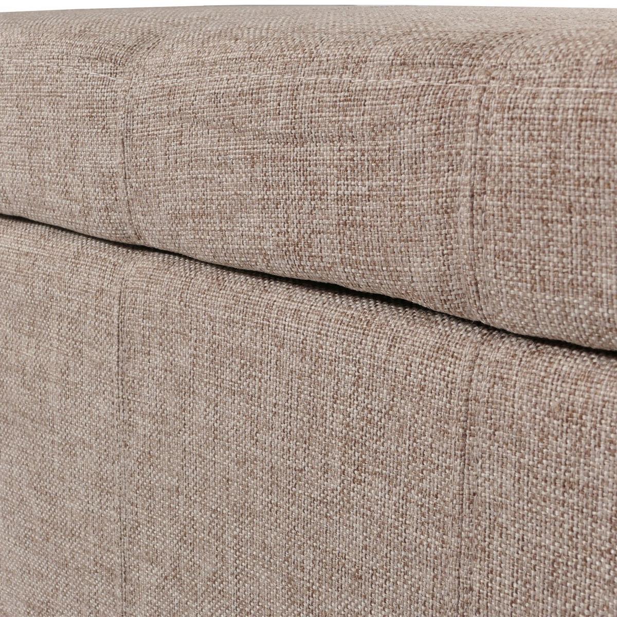 AUFBEWAHRUNGS-TRUHE Beige - Beige, Textil (114/45/45cm) - MCW