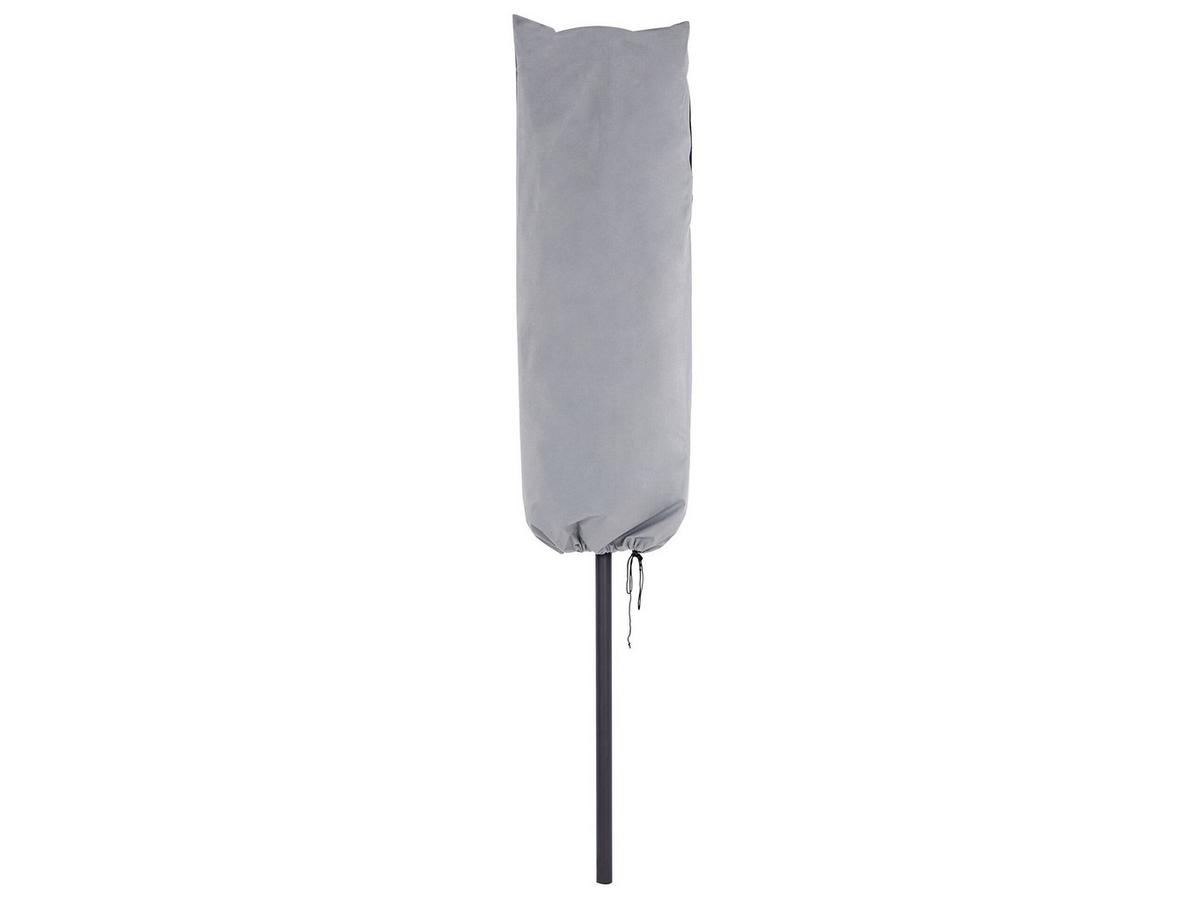 REGENSCHUTZHÜLLE Grau Chuva - Grau, Kunststoff (69/157/53cm) - Beliani