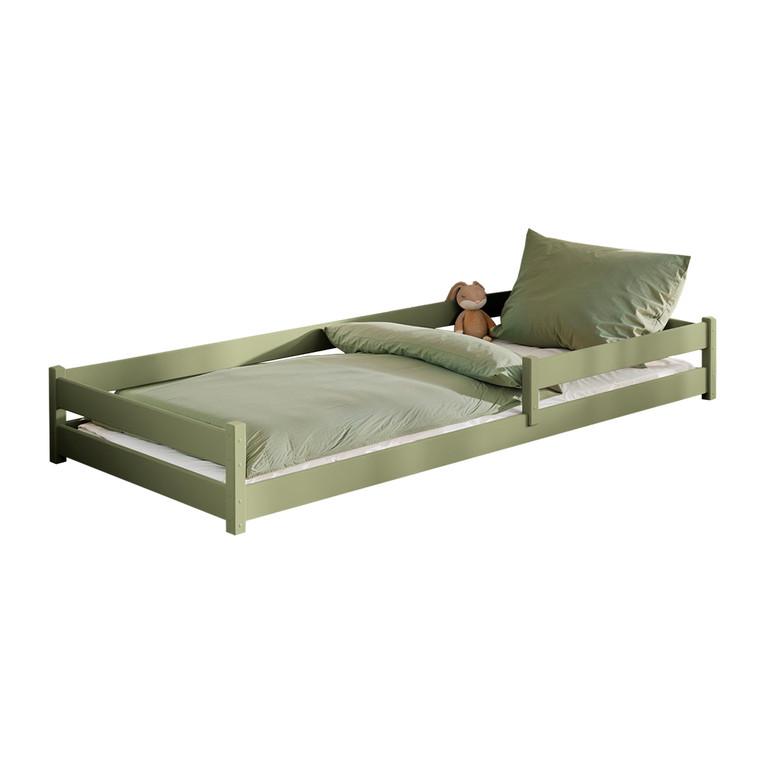 BETT 90/190 Lily Olive - Grün, Holz (90/190cm) - Petits-meubles