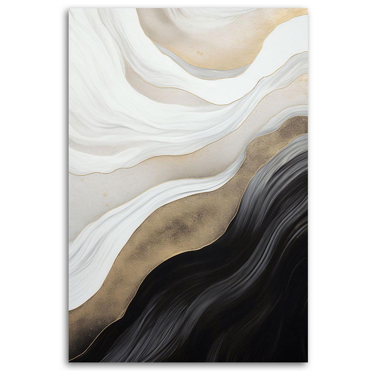 KUNSTDRUCK Beige 80/120 cm - Beige, Textil (80/120cm) - KUNSTLOFT