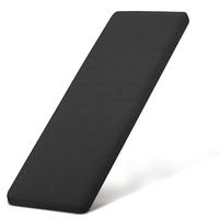 BANKAUFLAGE QD-BK 100x48x5cm Anthrazit - Anthrazit, Textil (48/100cm) - Beautissu 