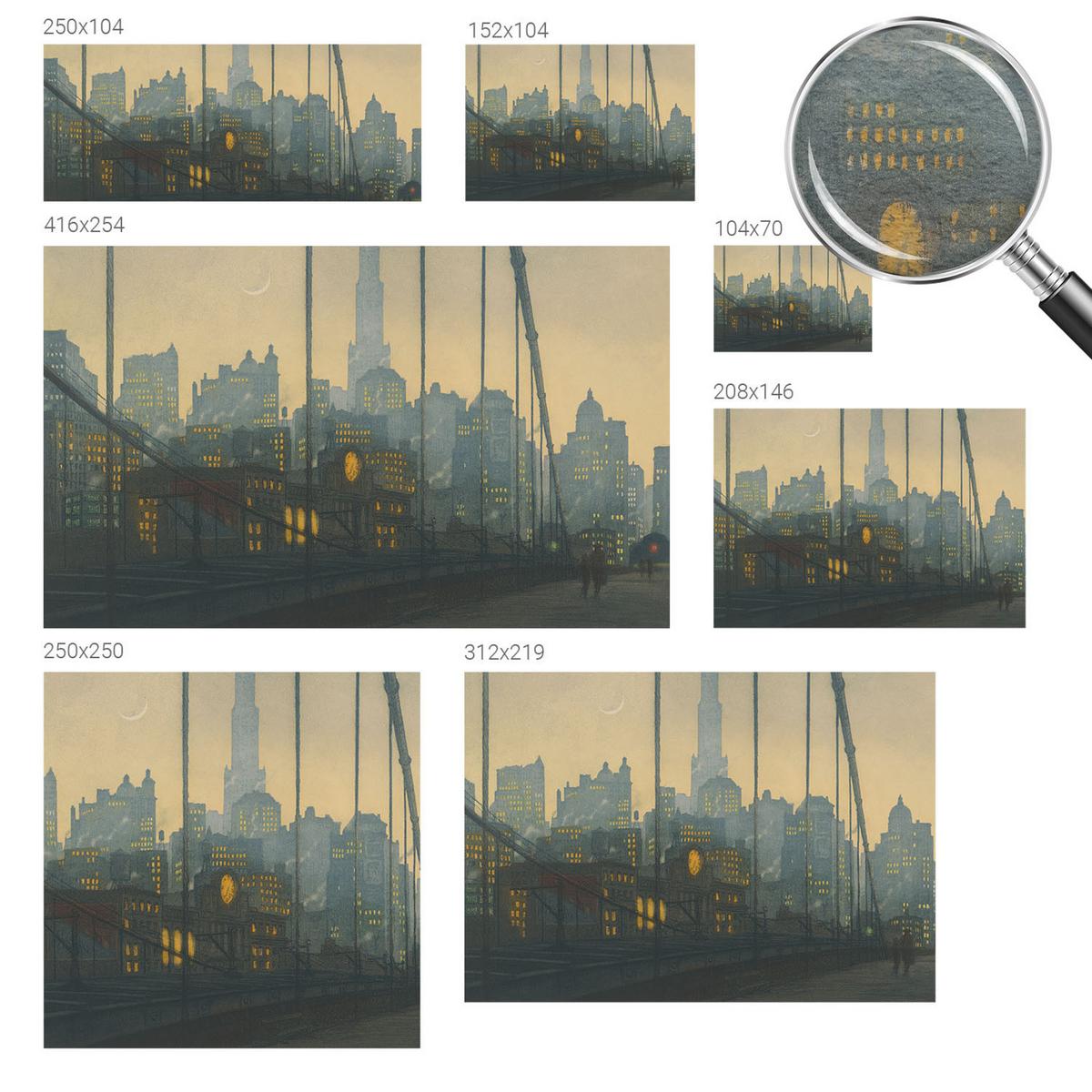 FOTOTAPETE 312x219 cm - Abendpanorama - Grau, Textil (312/219cm) - Wallfluent